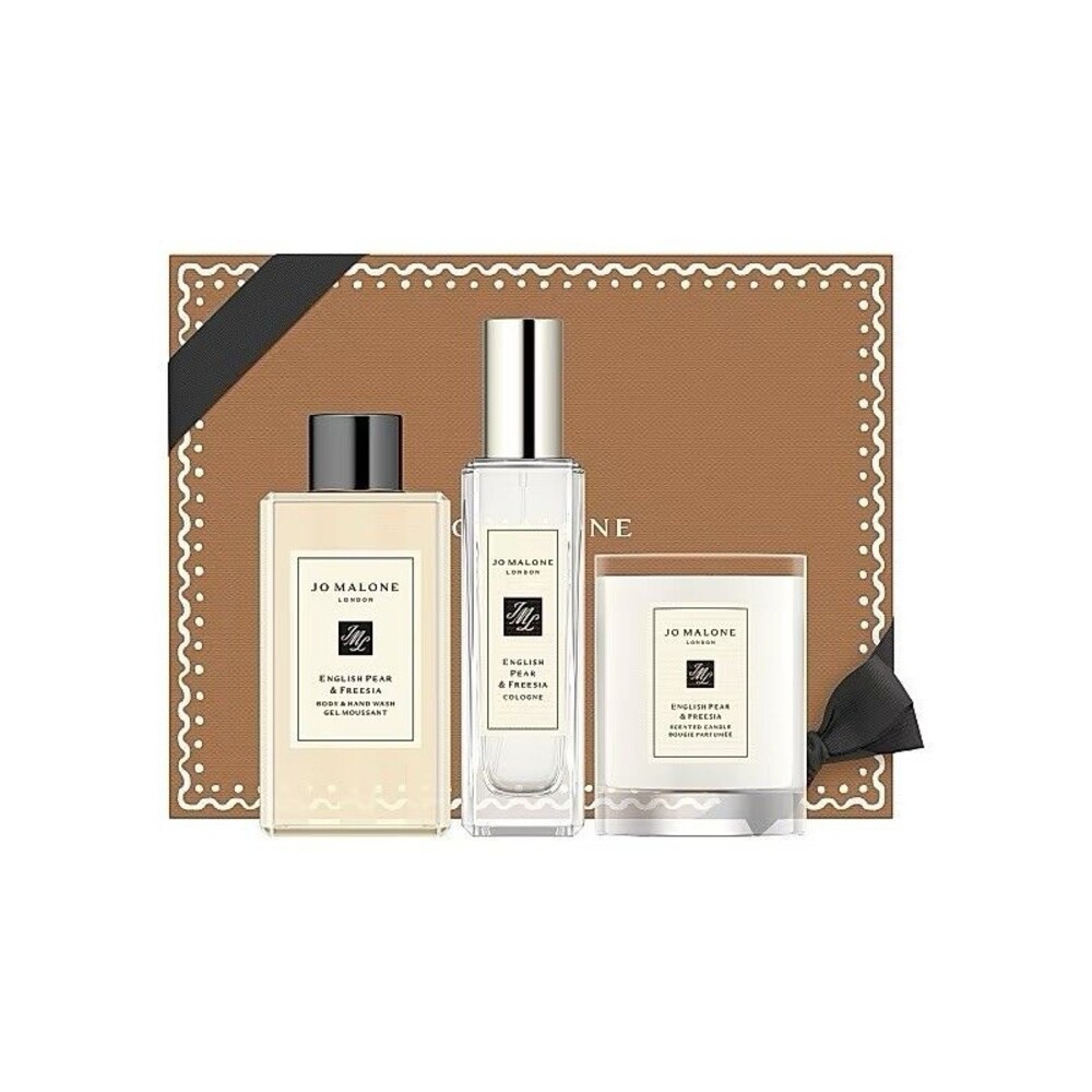 Jo Malone English Pear & Freesia , Candle, Hand/body Wash Gift Set $145